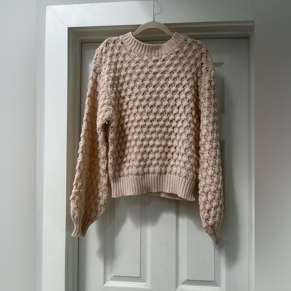 POL Chunky Knit Sweater in Cream